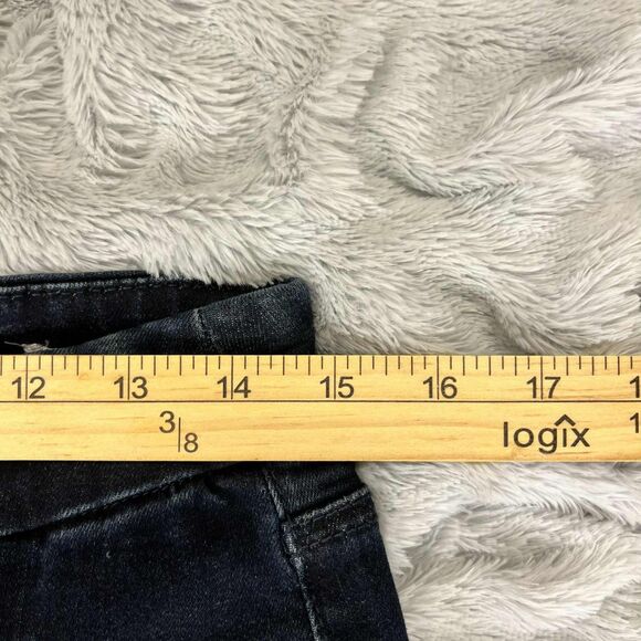 Chicos Jeans Womens 6R Jegging Ankle Pull-On Dark Wash Embellished Stretch Denim - Picture 8 of 10